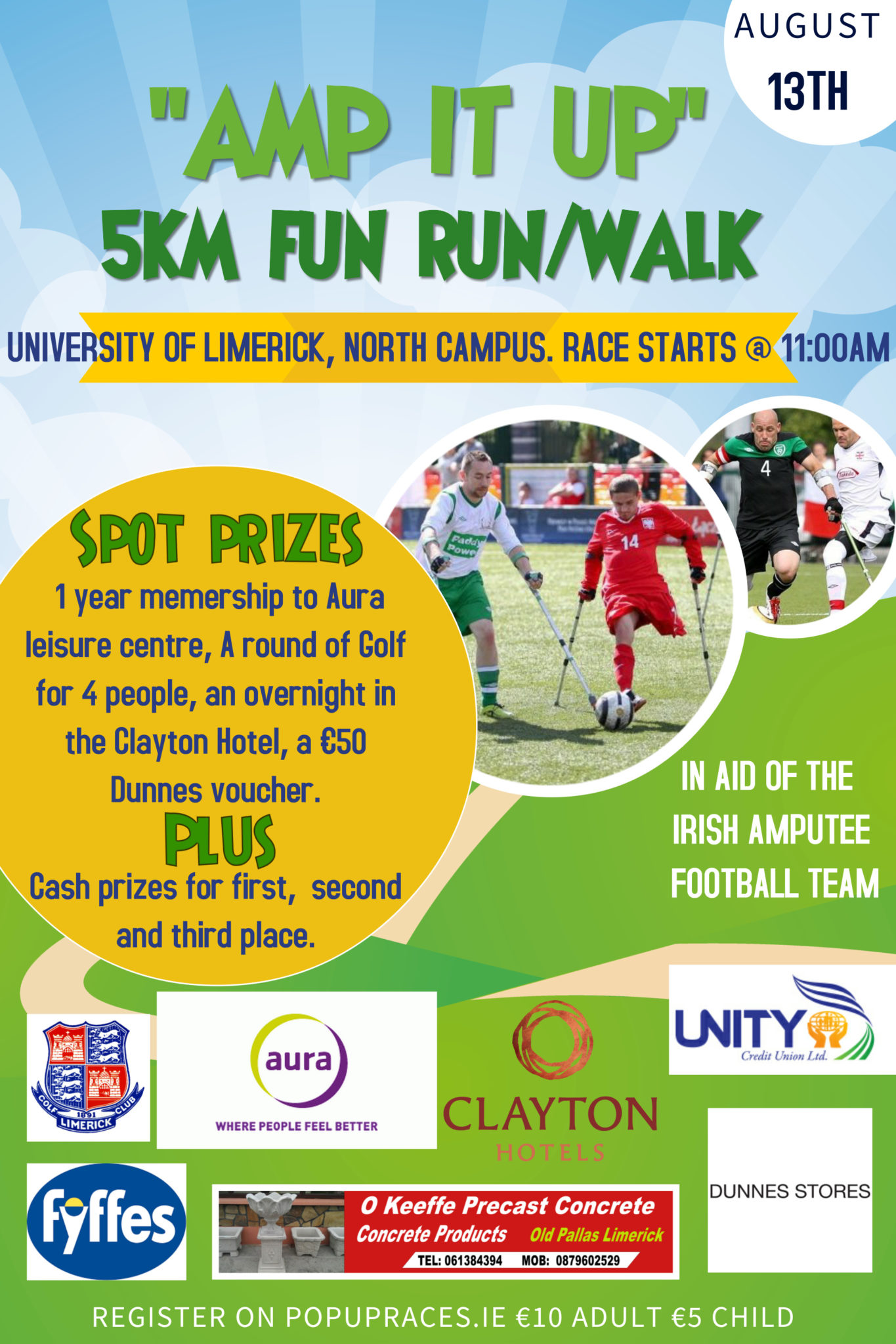 5k flyer template