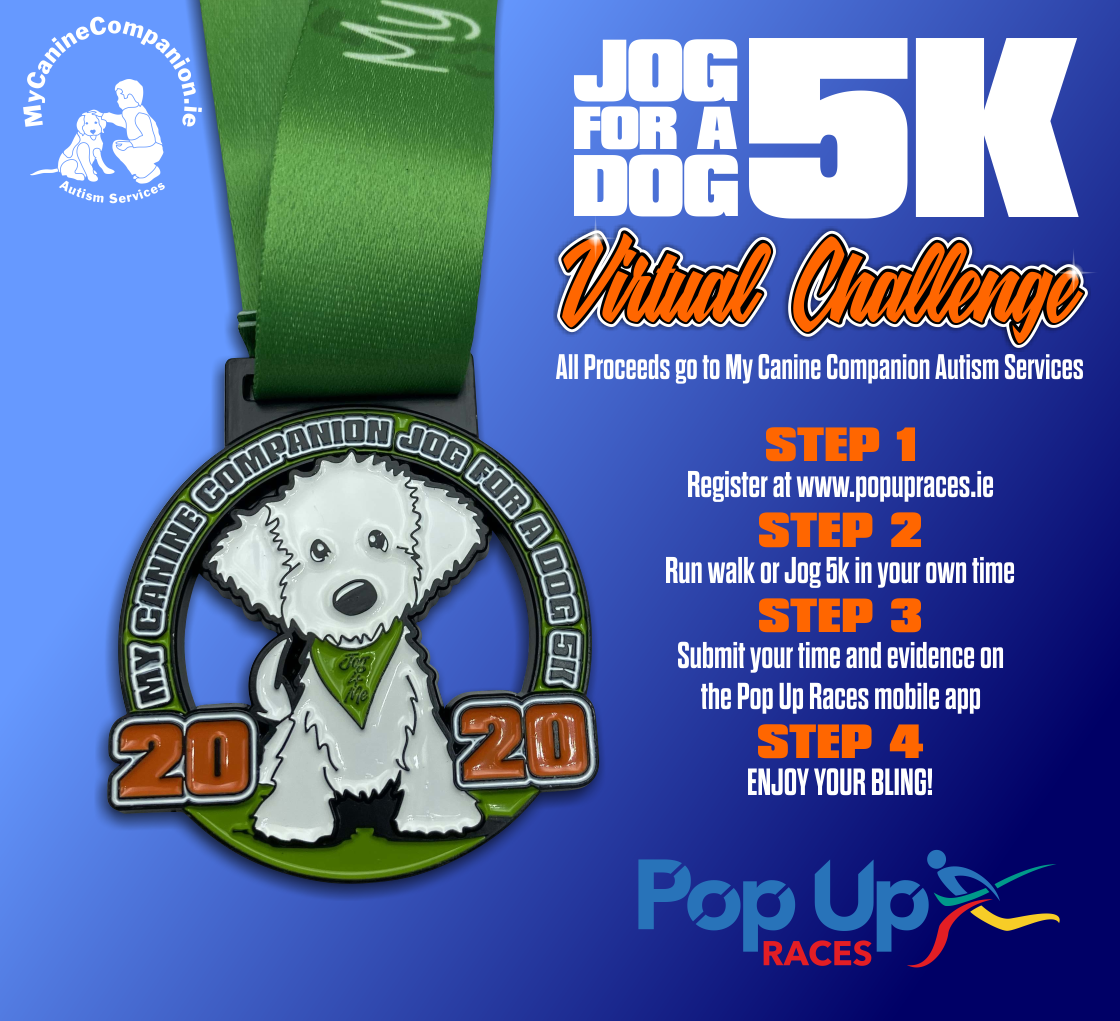 Jog for a Dog 2020 VIRTUAL Run Pop Up Races