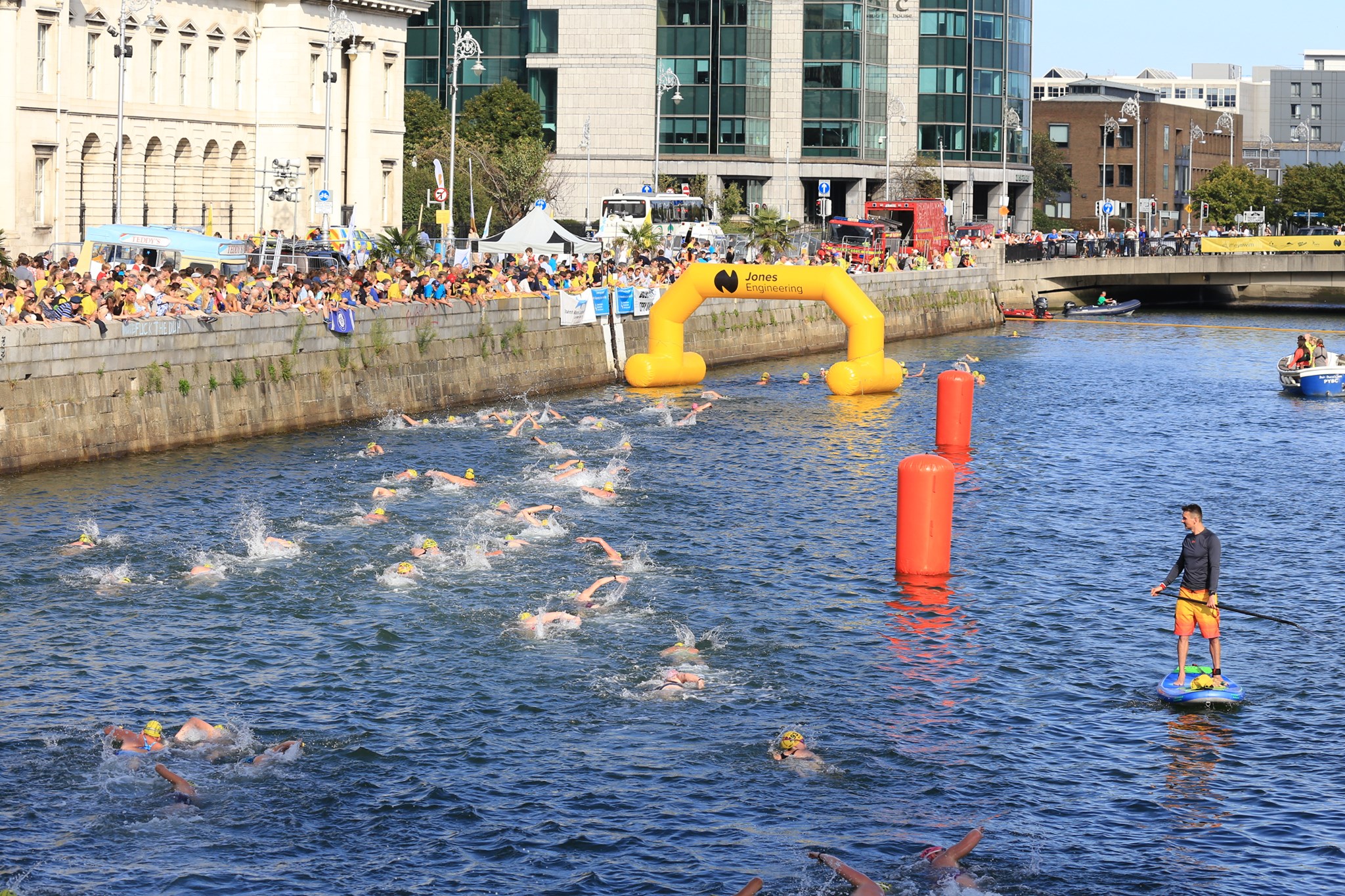 Jones Engineering Dublin City Liffey Swim 2021 Pop Up Races