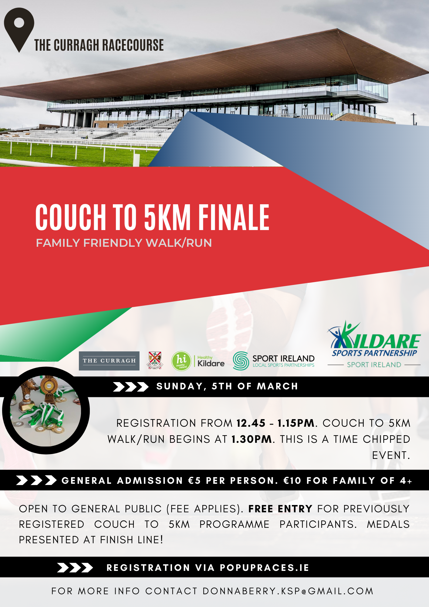 Kildare Sports Partnership Couch to 5km Finale 2023 Pop Up Races