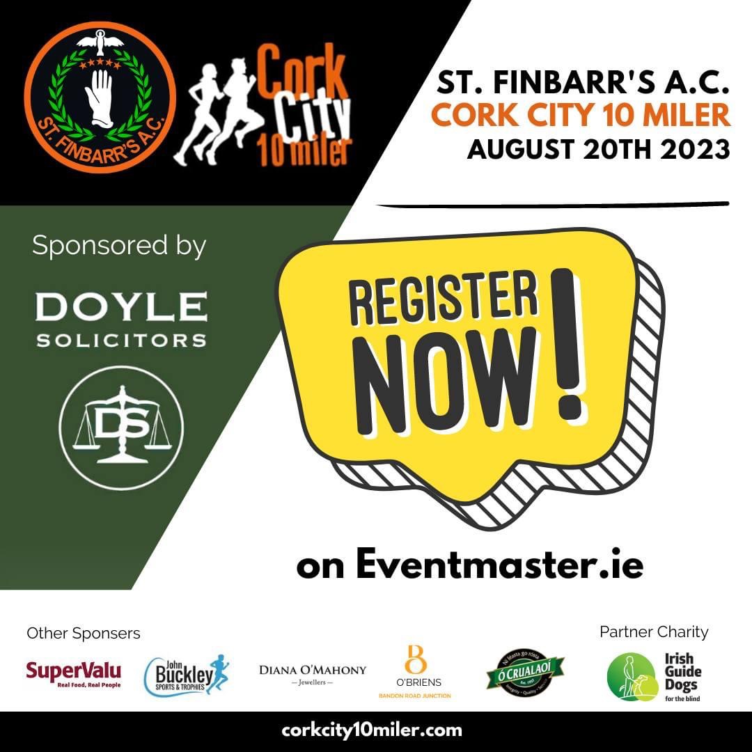 Cork City 10 Mile 2023 Pop Up Races