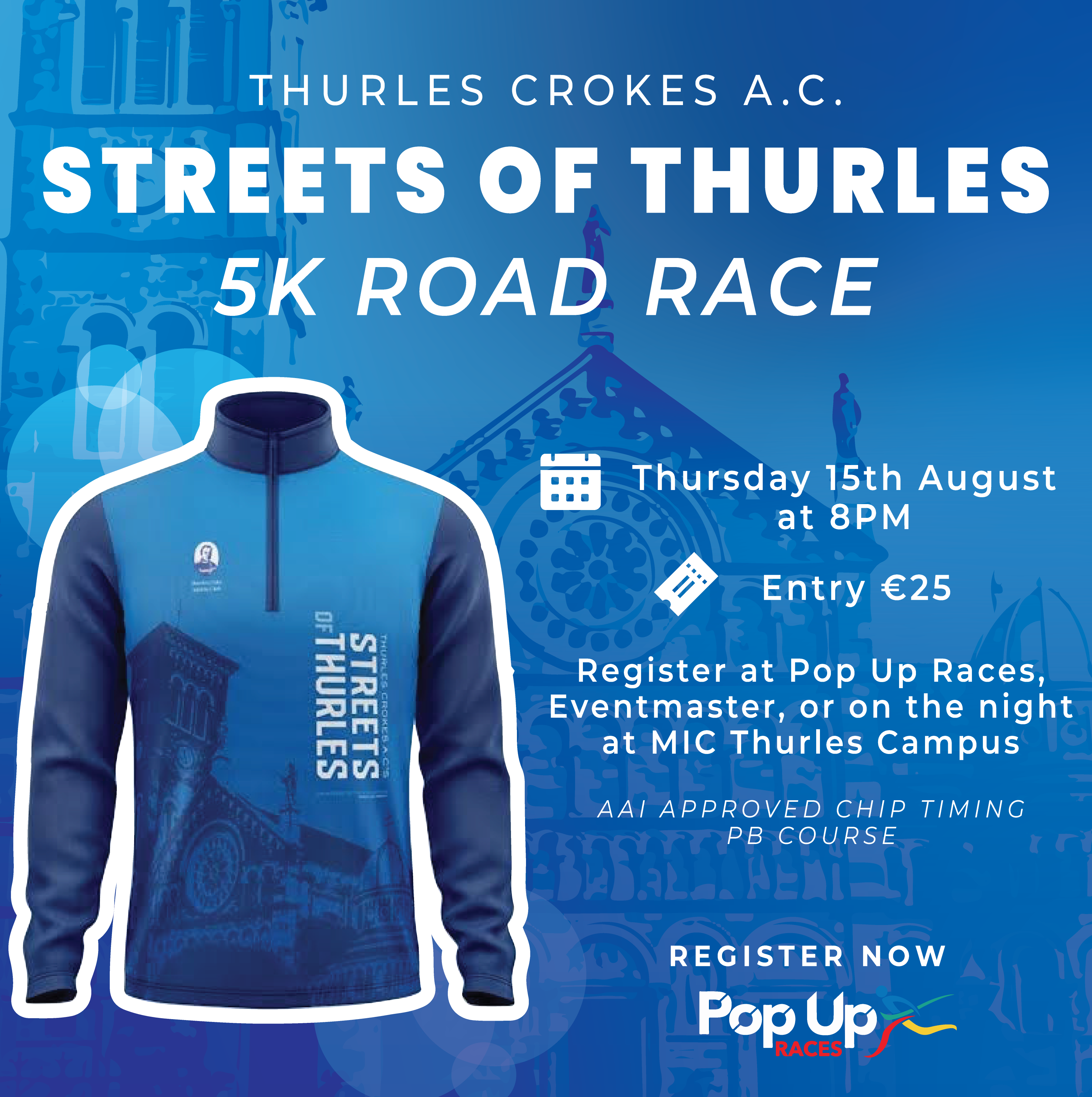 Thurles Crokes Streets of Thurles 5k 2024 Pop Up Races